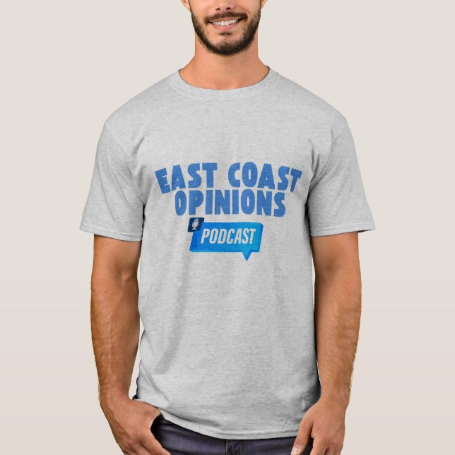T-shirt East Coast Opinions (Devant)