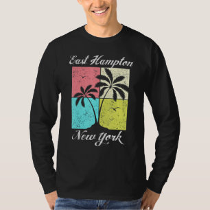 T-shirt East Hampton Beach Ny Vibes tropicales Summer Vaca