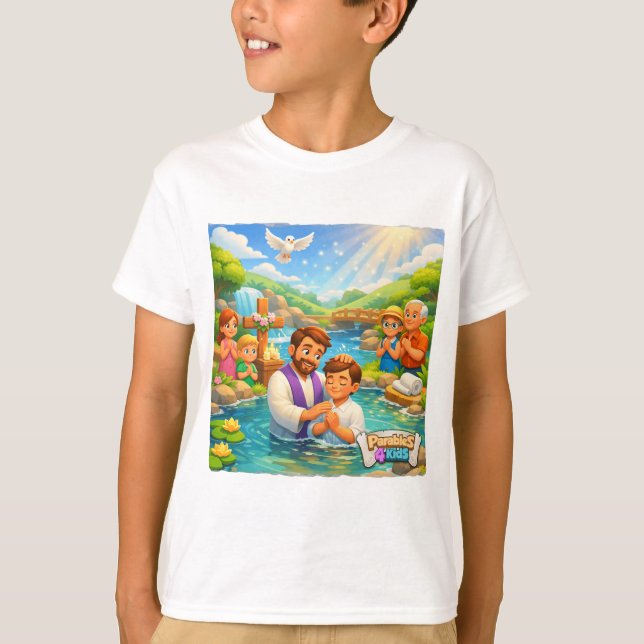 T-shirt Easter Celebration — Parables4Kids.com (Devant)