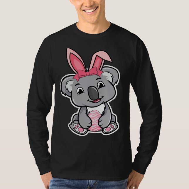 T-shirt Easter Egg Hunt Bunny Ear Koala Easter Day 2023 (Devant)