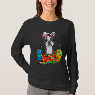 T-shirt Easter Eggs French Bulldog Bunny Dog