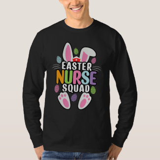 T-shirt Easter Nurse Squad Crew Group Team Bunny Eggs Matc