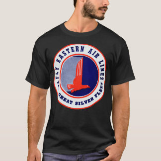 T-shirt Eastern Airlines dans les années 1960