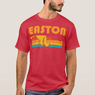 T-shirt Easton Maryland Vintage Souvenir détendu
