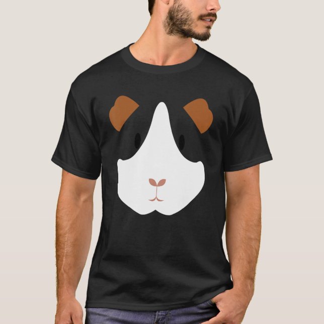 T-shirt Easy Diy Halloween Costume  Guinea Pig (Devant)