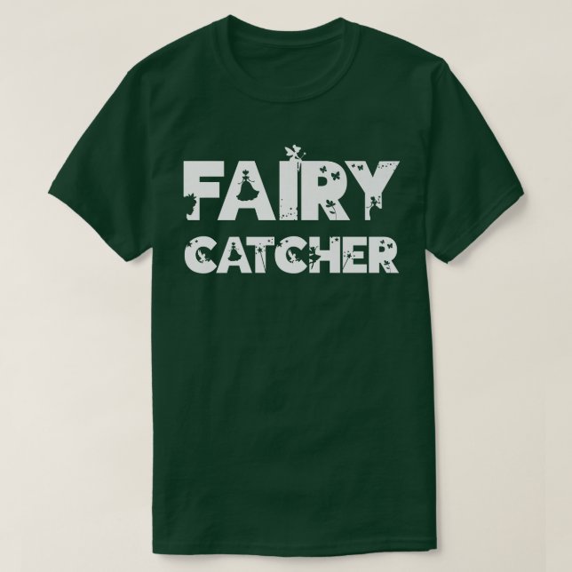 T-shirt Easy Fairy Catcher Costume Parent Family (Design devant)