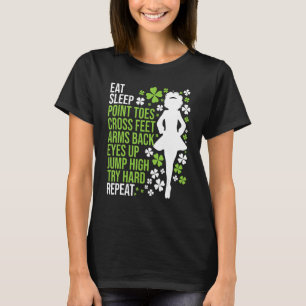 T-shirt Eat Sleep Danse Irlandaise - Danse Irlandaise Ceil