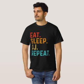 T-shirt Eat Sleep DJ Repeat
