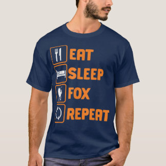 T-shirt Eat Sleep Fo RepeatFo 1051 