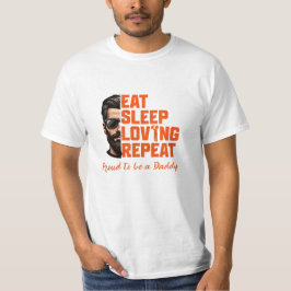 T-shirt Eat Sleep Love Repeat Dad Life Shirt