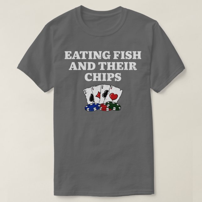 T-shirt Eating Fish and Their Chips (Design devant)