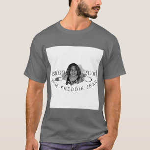 T-shirt Eaton Good with Freddie Jean - Homme noir blanc