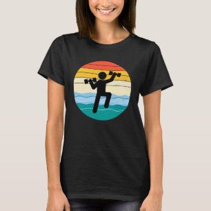 T-shirt Eau Aérobic Fitness aquatique Aqua Exercice Worko
