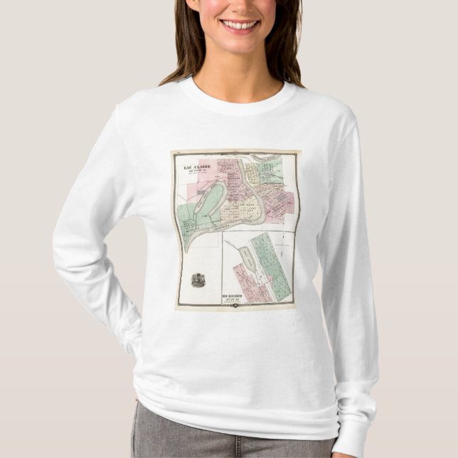 T-shirt Eau Claire et Medford (Devant)