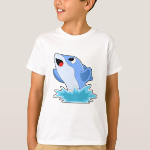 T-shirt Eau dauphin