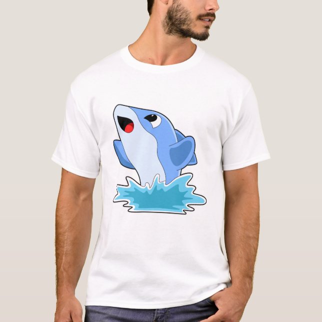 T-shirt Eau dauphin (Devant)
