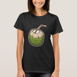 T-shirt Eau de noix de coco Retro