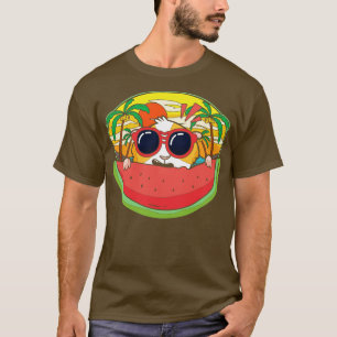 T-shirt Eau de soleil couchant Exotique Lunettes de soleil