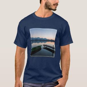 T-shirt Eau Lac Hopfen Alpes bavaroises Allemagne