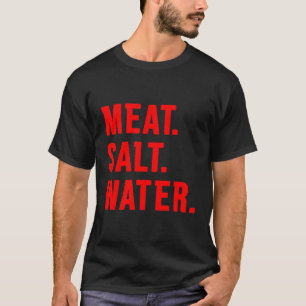 T-shirt Eau salée de viande