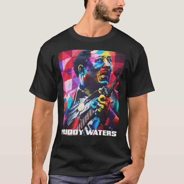 T-shirt Eaux boueuses - Blues Bouddy Eaux Soules Essentiel (Devant)