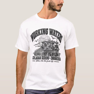 T-shirt Eaux laborieuses Kepulauan Seribu Indone | Encre n