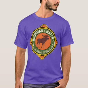 T-shirt Eaux limitrophes Zone de canot Wilderness CCC