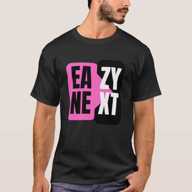 T-shirt Eazy Next par Leo C. (Devant)