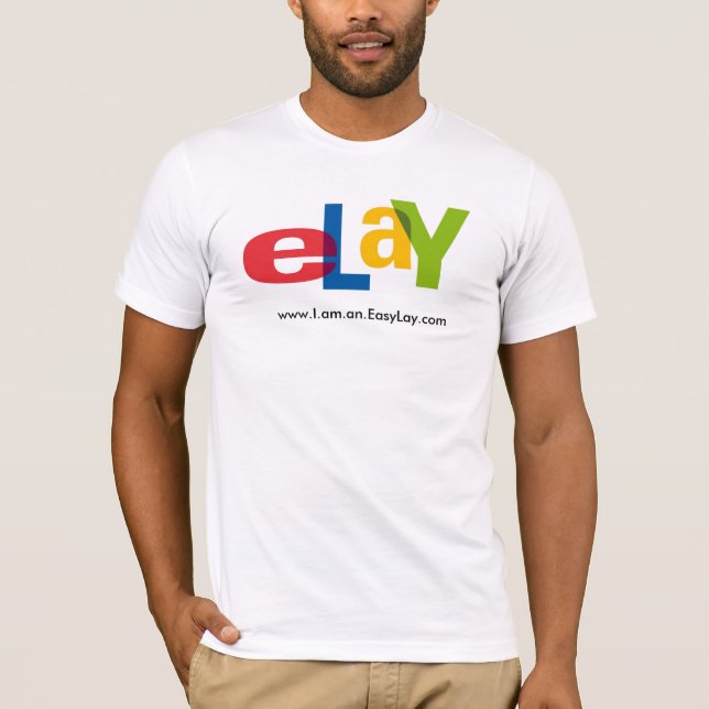 T-shirt eBay eLay identique (Devant)