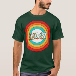 T-shirt Ebert Nom Chemise Vintage Ebert Circle