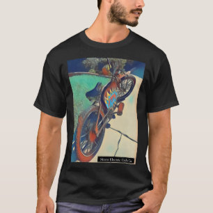 T-shirt eBike garé dans l'allée