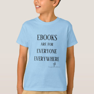 T-shirt Ebooks Tout Le Monde Unisex Enfants'