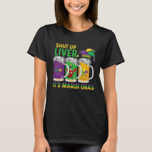 T-shirt Ébullition de l'écrevisse jusqu'au foie Mardi Gras