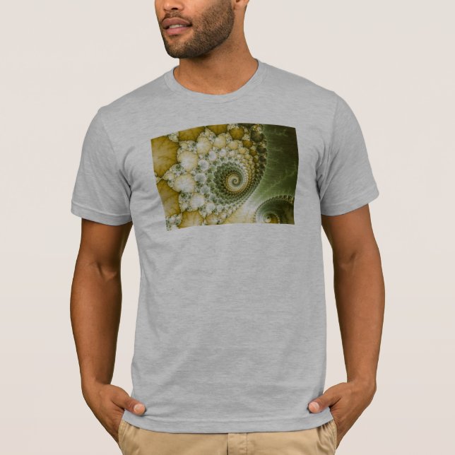 T-shirt Écale l'art fractal (Devant)