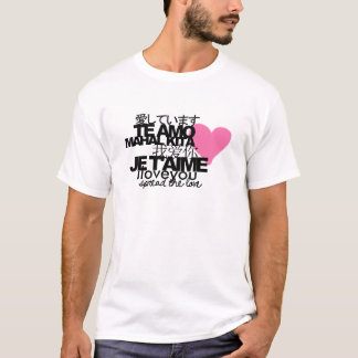 T-shirt Écartez l'amour