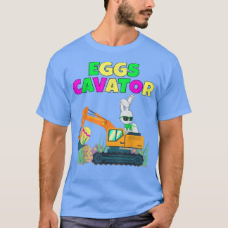 T-shirt Ecavator Easter Bunny Oeufs Cavator Enfants Toddle
