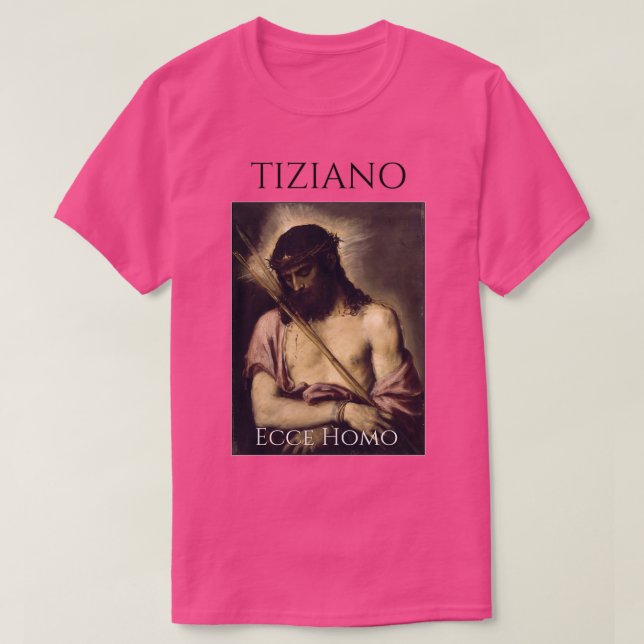 T-shirt Ecce homo Titien 2 (Design devant)