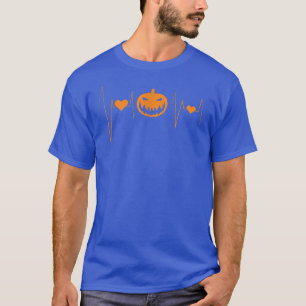 T-shirt Ecg Heartbeat Halloween