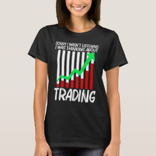 T-shirt Échange Cool Pour Hommes Femmes Stock Trading Marc