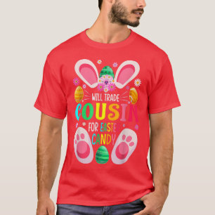 T-shirt Échange De Cousin Pour Les Garçons De Bonbons De P