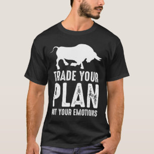 T-shirt Échanger votre régime Stock Jour du marché Inve