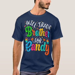 T-shirt Échangerai frère contre bonbons 2214