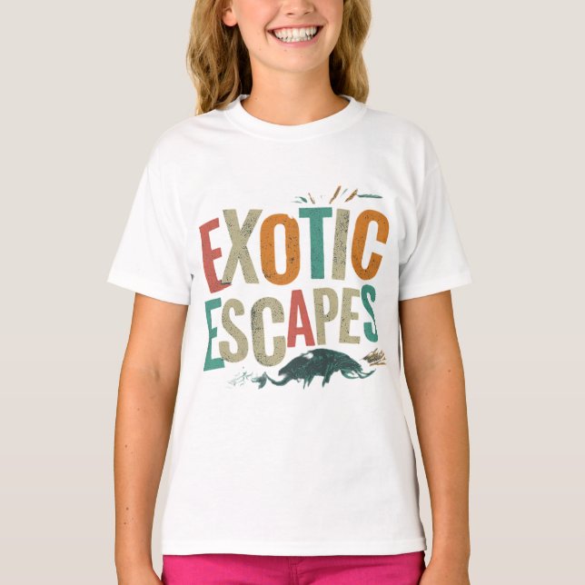 T-shirt Échappements exotiques (Devant)