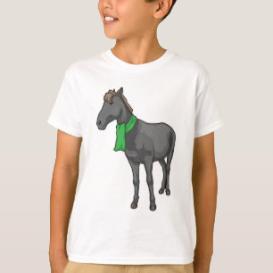 T-shirt Écharpe de cheval