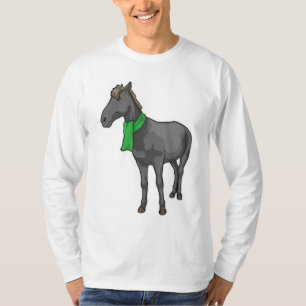 T-shirt Écharpe de cheval