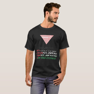 T-shirt Écharpe palestinienne Flèche rouge, Palestine
