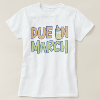 T-shirt Échéance En Mars