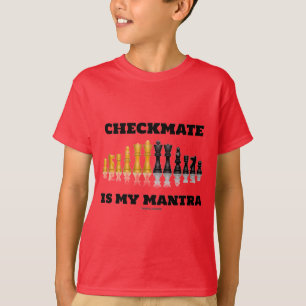 T-shirt Échec et mat est mon incantation (le jeu d'échec