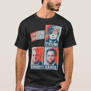 T-shirt Échec et mat Trump Vance Kennedy