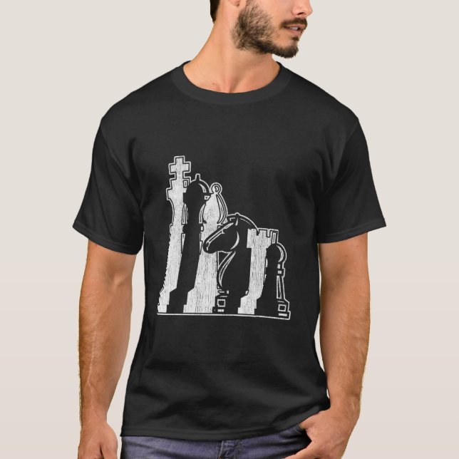 T-shirt Échecs (Devant)